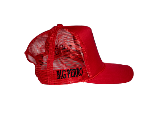 BP RED TRUCKER HAT