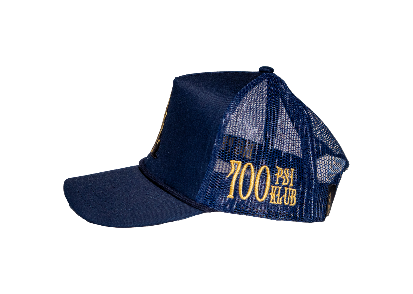 BP NAVY TRUCKER HAT