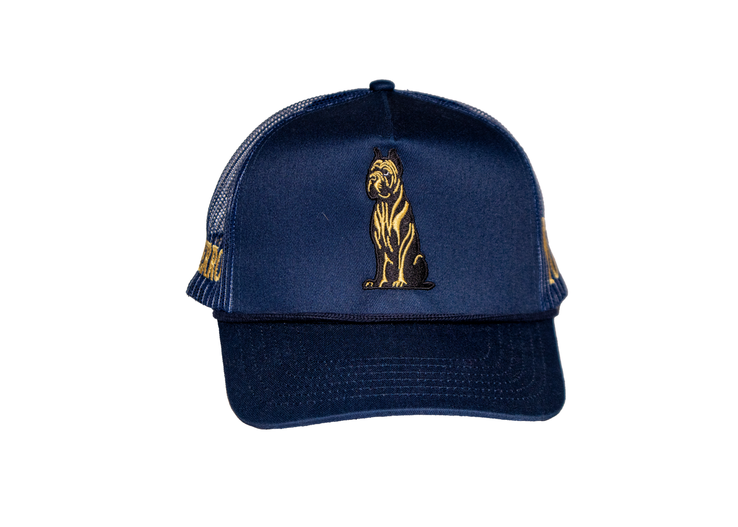 BP NAVY TRUCKER HAT