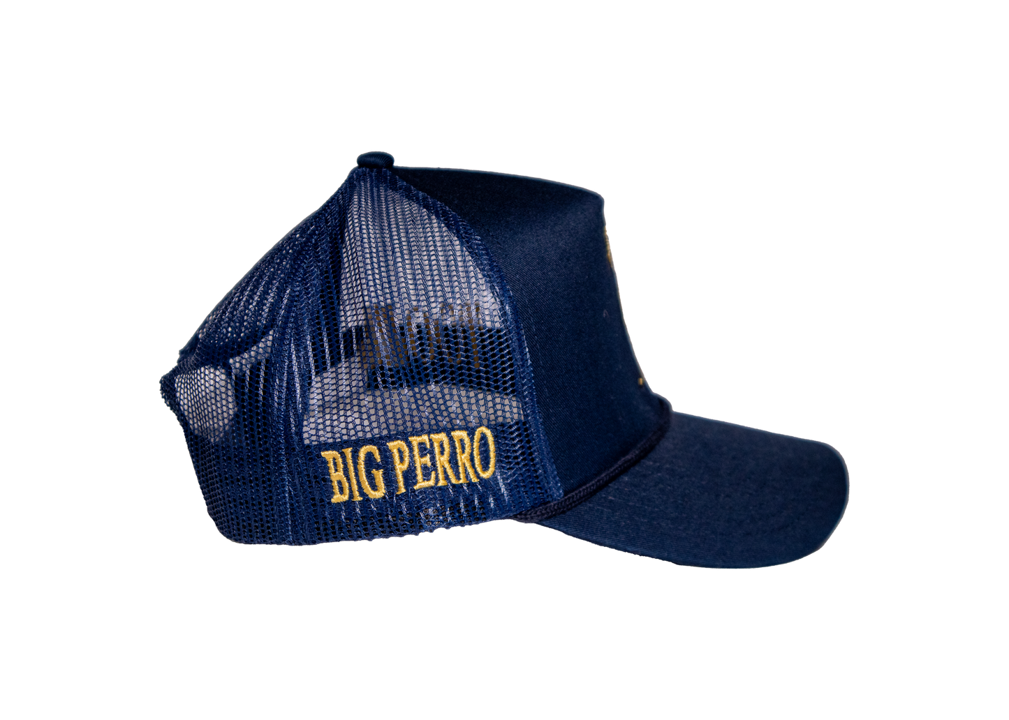 BP NAVY TRUCKER HAT